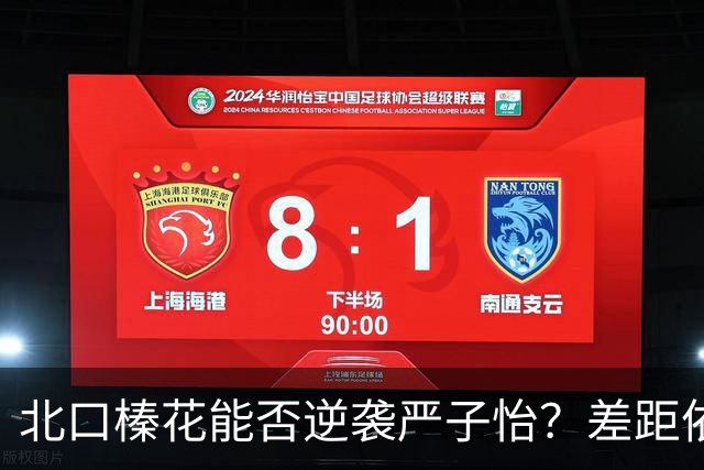 北口榛花能否逆袭严子怡？差距依旧显著