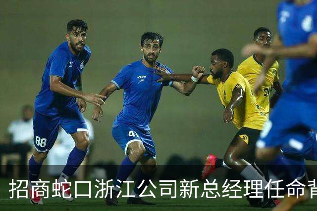 招商蛇口浙江公司新总经理任命背景分析